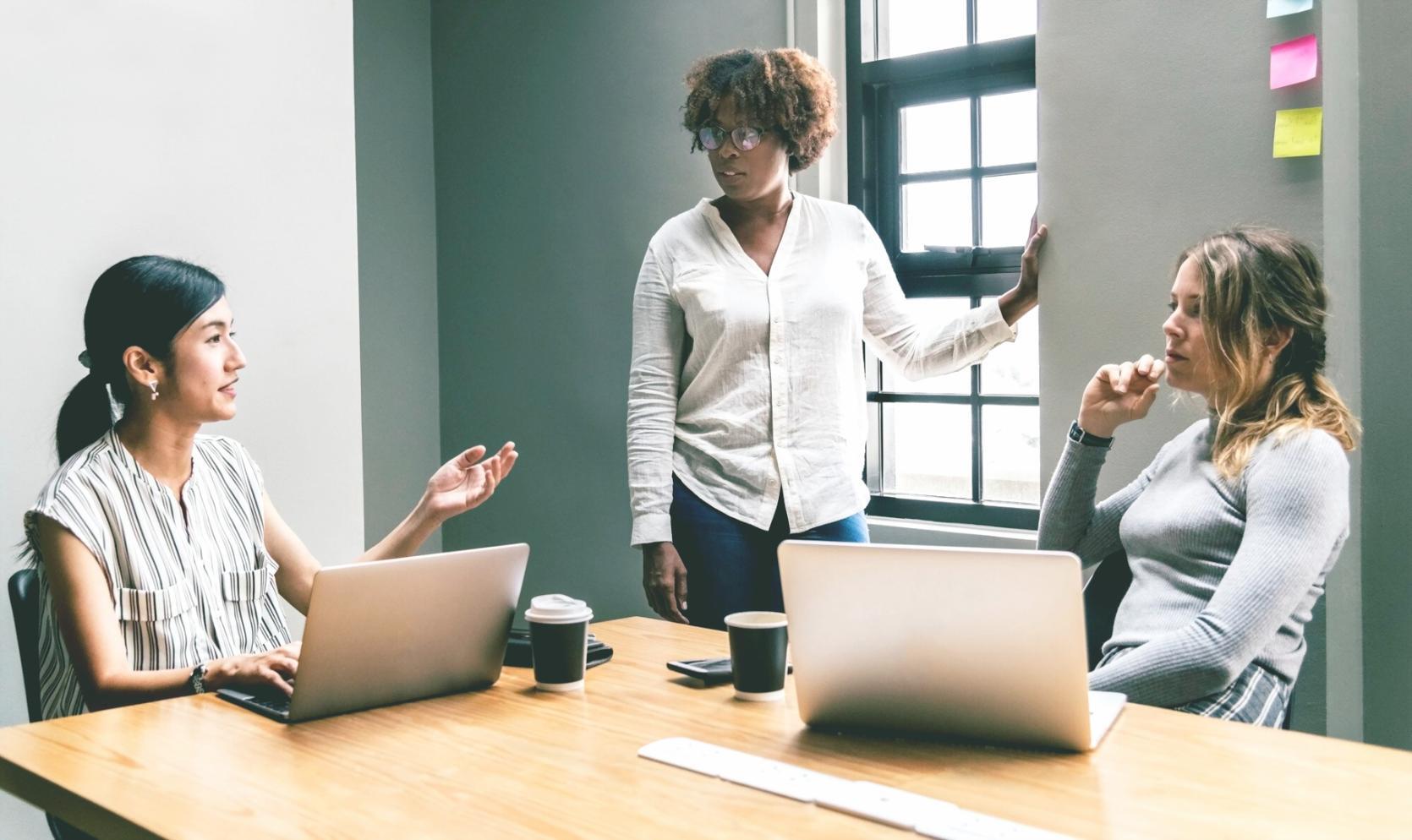Professional financial negotiation training session